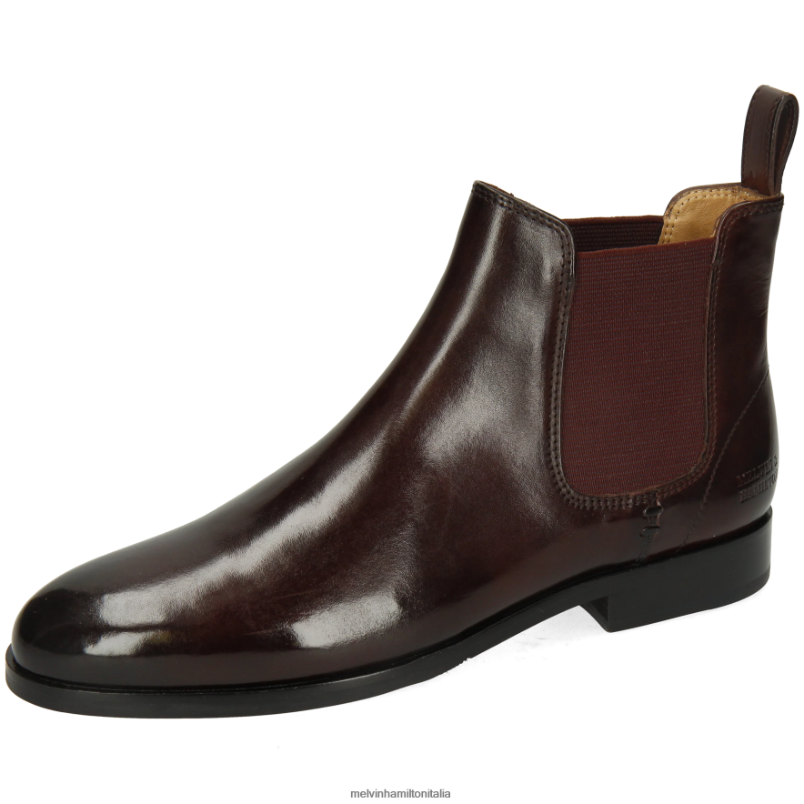 esso Melvin & Hamilton donne Susanna 10 viola stivaletti L80P2P936