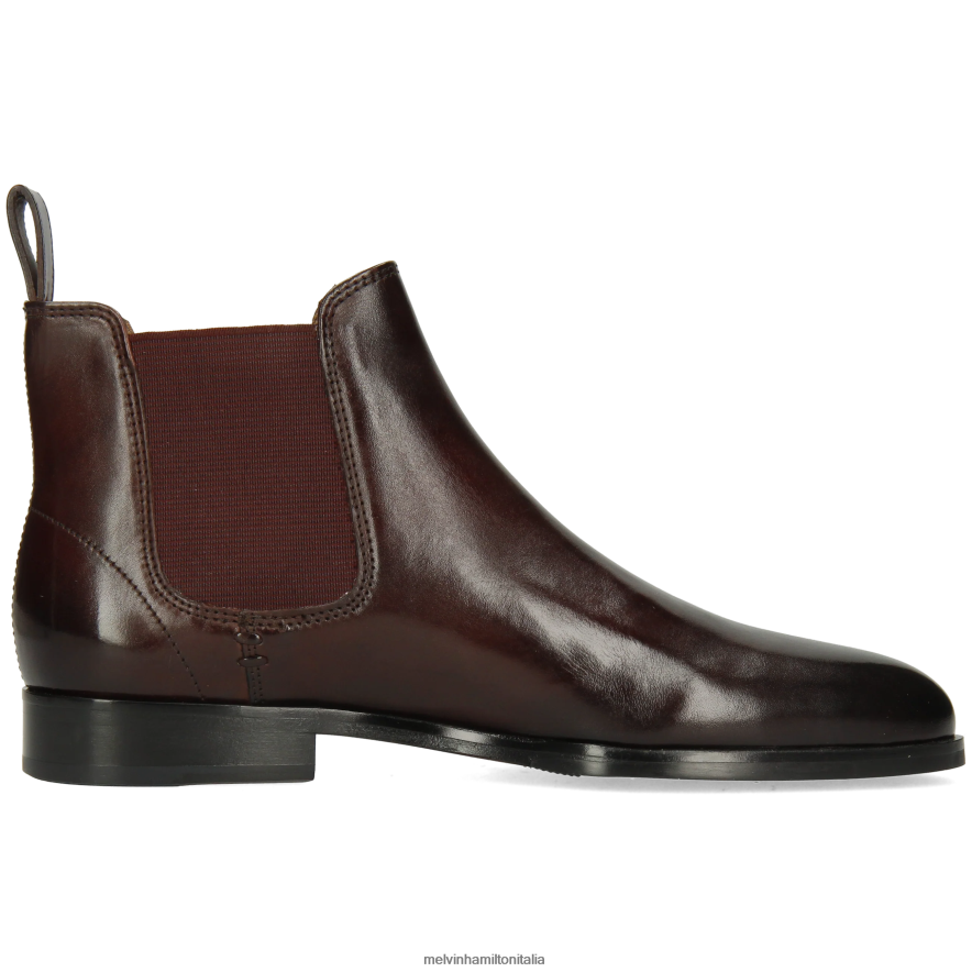 esso Melvin & Hamilton donne Susanna 10 viola stivaletti L80P2P936