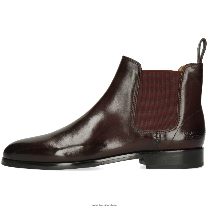 esso Melvin & Hamilton donne Susanna 10 viola stivaletti L80P2P936