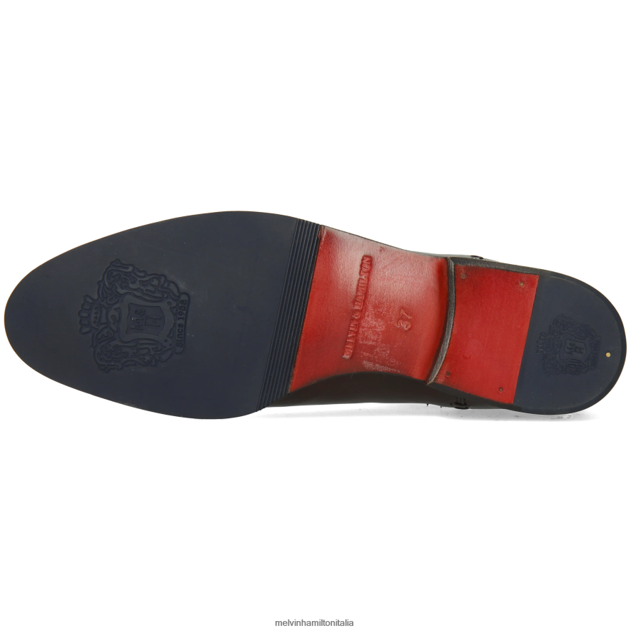 esso Melvin & Hamilton donne Susanna 10 viola stivaletti L80P2P936