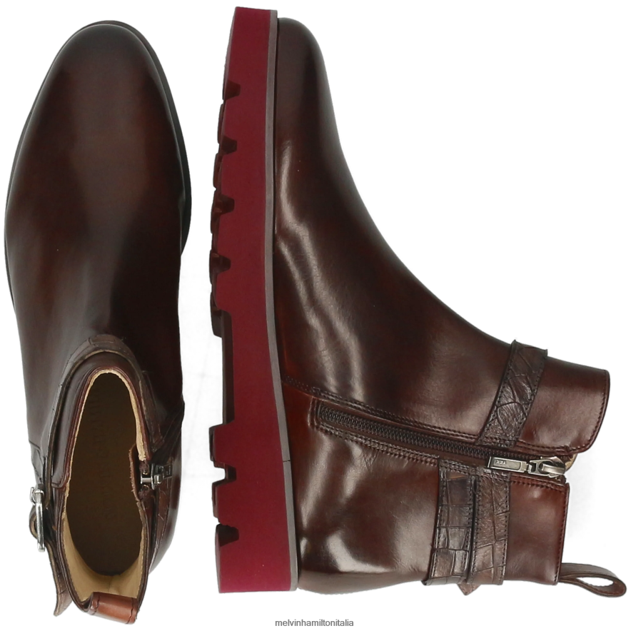 esso Melvin & Hamilton donne Susanna 116 marrone stivaletti L80P2P913