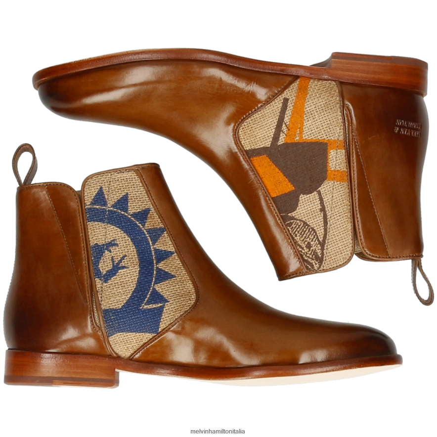 esso Melvin & Hamilton donne Susanna 34 marrone stivaletti L80P2P851