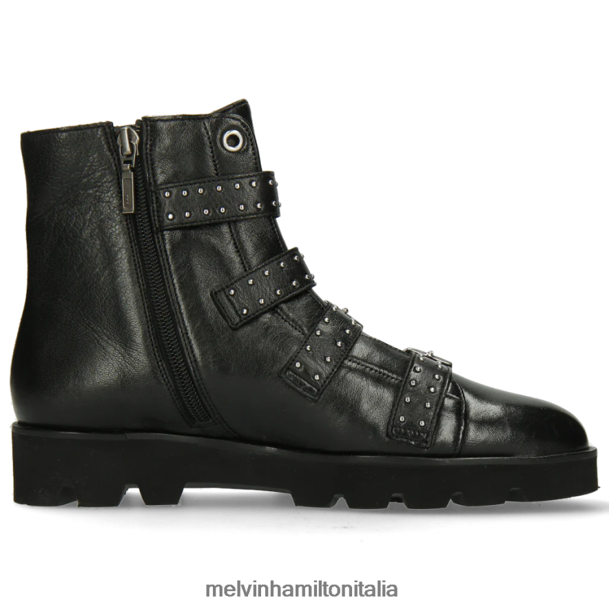 esso Melvin & Hamilton donne Susanna 44 nero stivaletti L80P2P1051