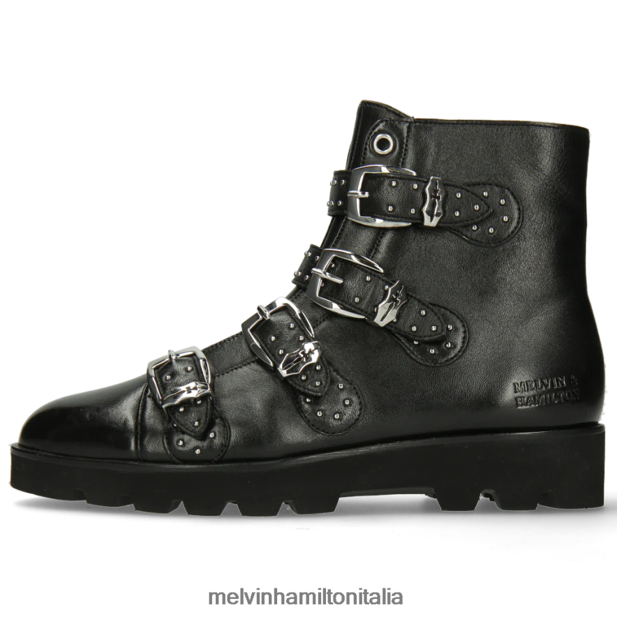 esso Melvin & Hamilton donne Susanna 44 nero stivaletti L80P2P1051