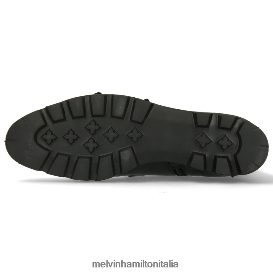 esso Melvin & Hamilton donne Susanna 44 nero stivaletti L80P2P1051