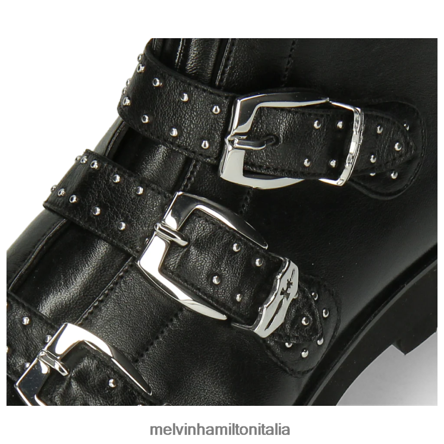 esso Melvin & Hamilton donne Susanna 44 nero stivaletti L80P2P1051
