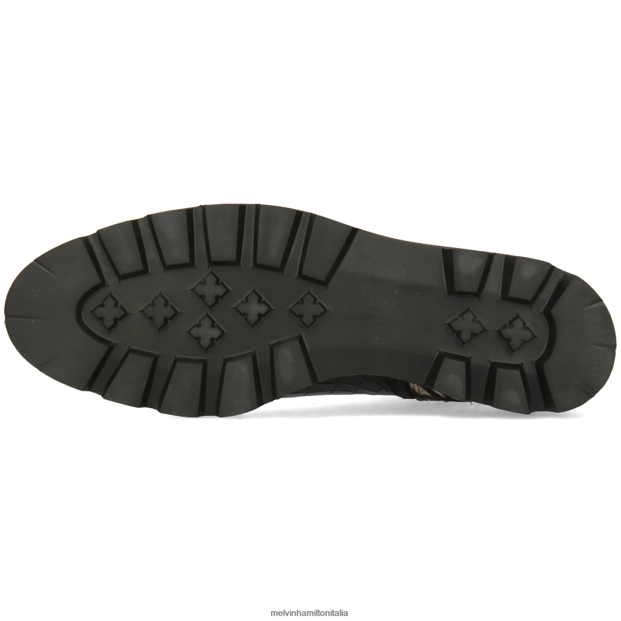 esso Melvin & Hamilton donne Susanna 68 nero stivaletti L80P2P928