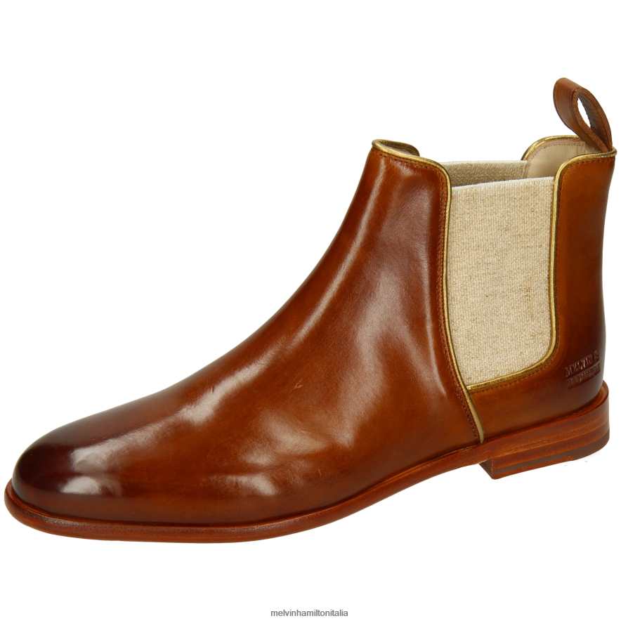esso Melvin & Hamilton donne Susanna 70 Marrone chiaro stivaletti L80P2P871