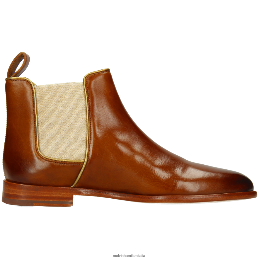 esso Melvin & Hamilton donne Susanna 70 Marrone chiaro stivaletti L80P2P871