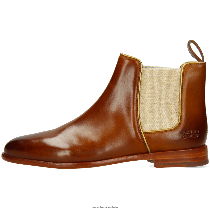 esso Melvin & Hamilton donne Susanna 70 Marrone chiaro stivaletti L80P2P871
