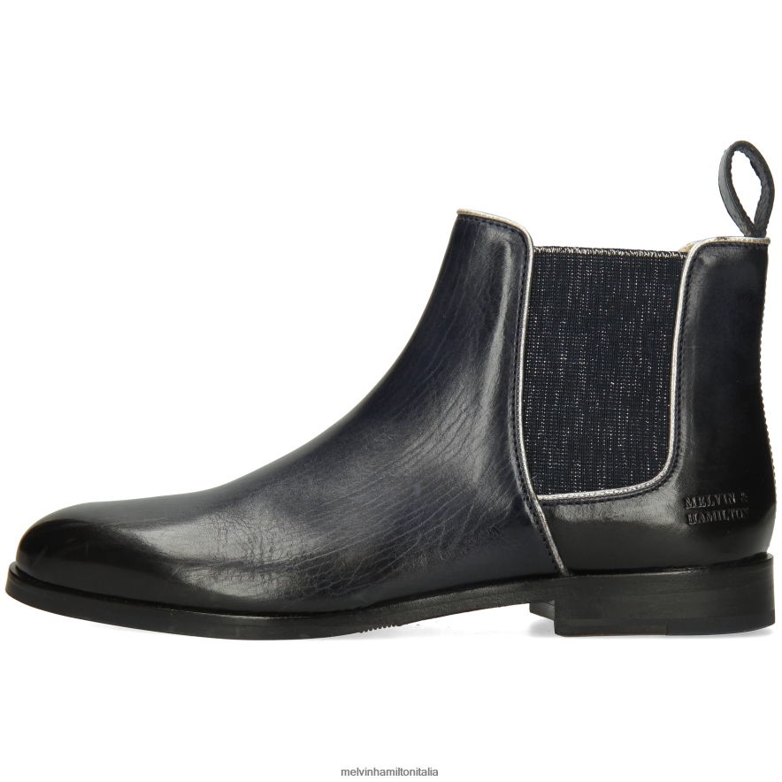 esso Melvin & Hamilton donne Susanna 70 blu stivaletti L80P2P812