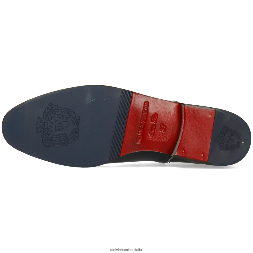 esso Melvin & Hamilton donne Susanna 70 blu stivaletti L80P2P812
