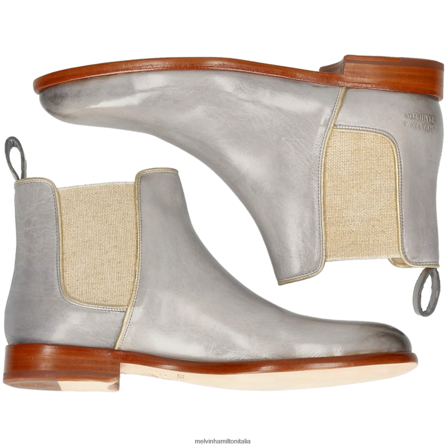 esso Melvin & Hamilton donne Susanna 70 grigio stivaletti L80P2P831