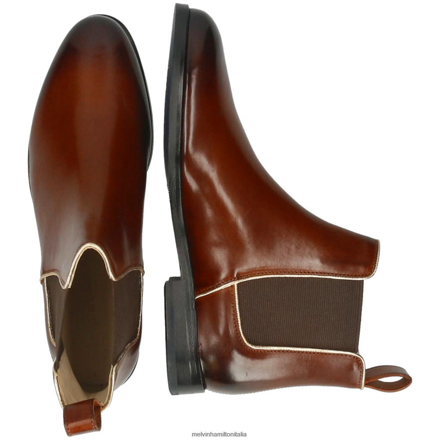 esso Melvin & Hamilton donne Susanna 70 marrone stivaletti L80P2P817