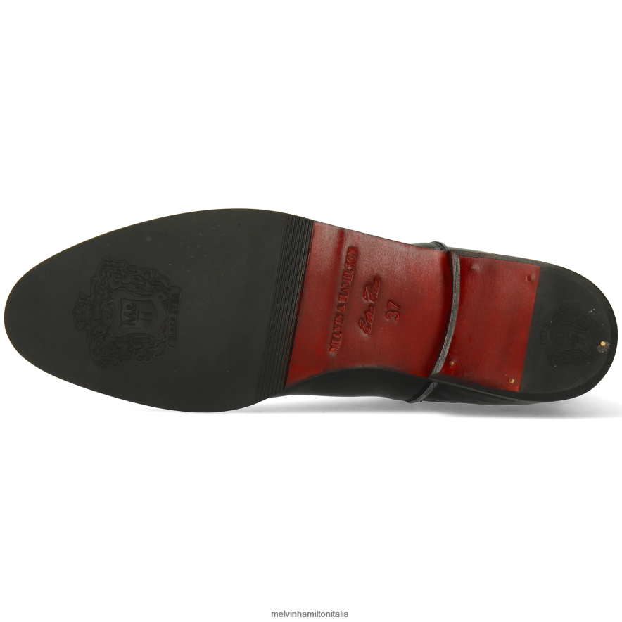 esso Melvin & Hamilton donne Susanna 70 nero stivaletti L80P2P800