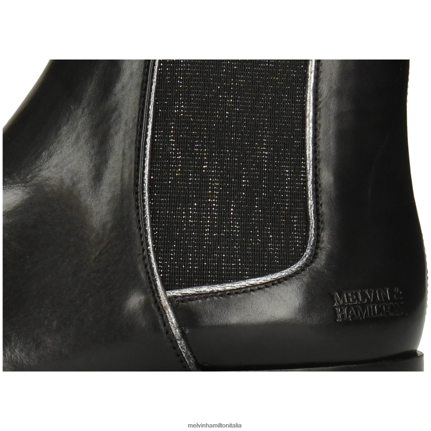 esso Melvin & Hamilton donne Susanna 70 nero stivaletti L80P2P800