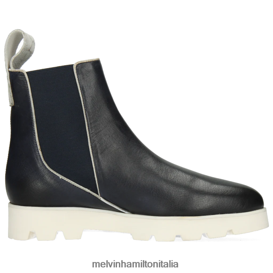 esso Melvin & Hamilton donne Susanna 97 blu stivaletti L80P2P1144