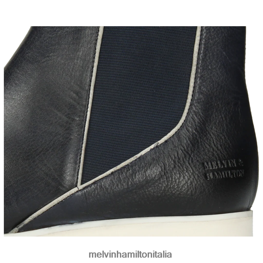 esso Melvin & Hamilton donne Susanna 97 blu stivaletti L80P2P1144