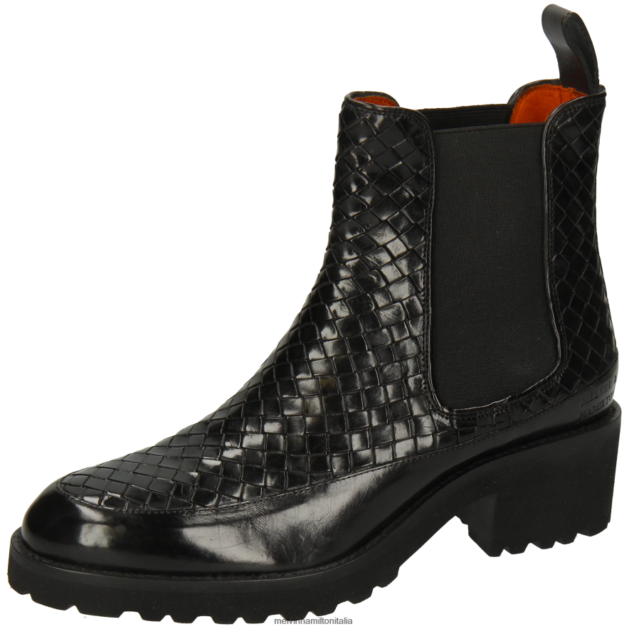 esso Melvin & Hamilton donne abigail 1 nero stivaletti L80P2P924
