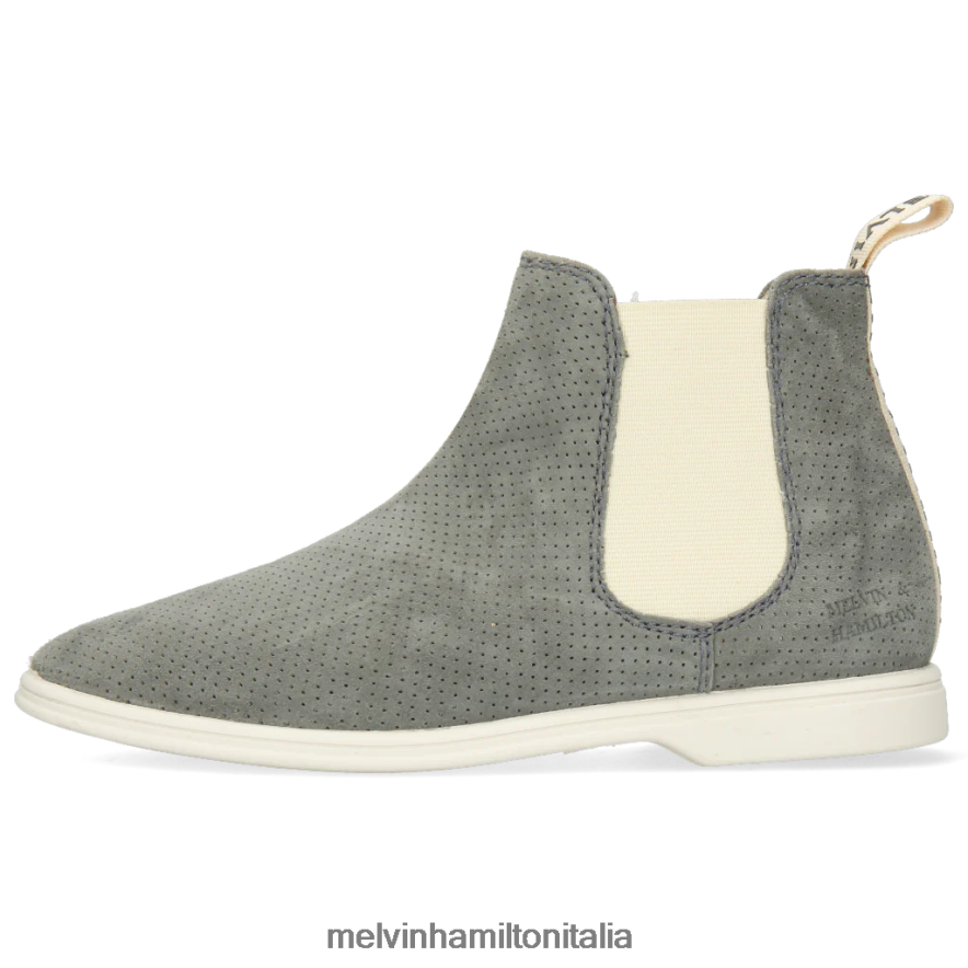 esso Melvin & Hamilton donne adley 2 grigio stivaletti L80P2P1135