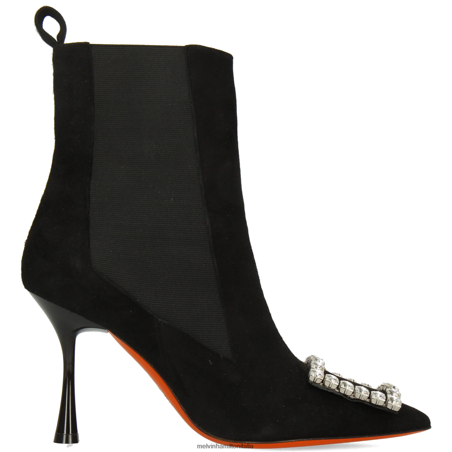 esso Melvin & Hamilton donne alena 5 nero stivaletti L80P2P811