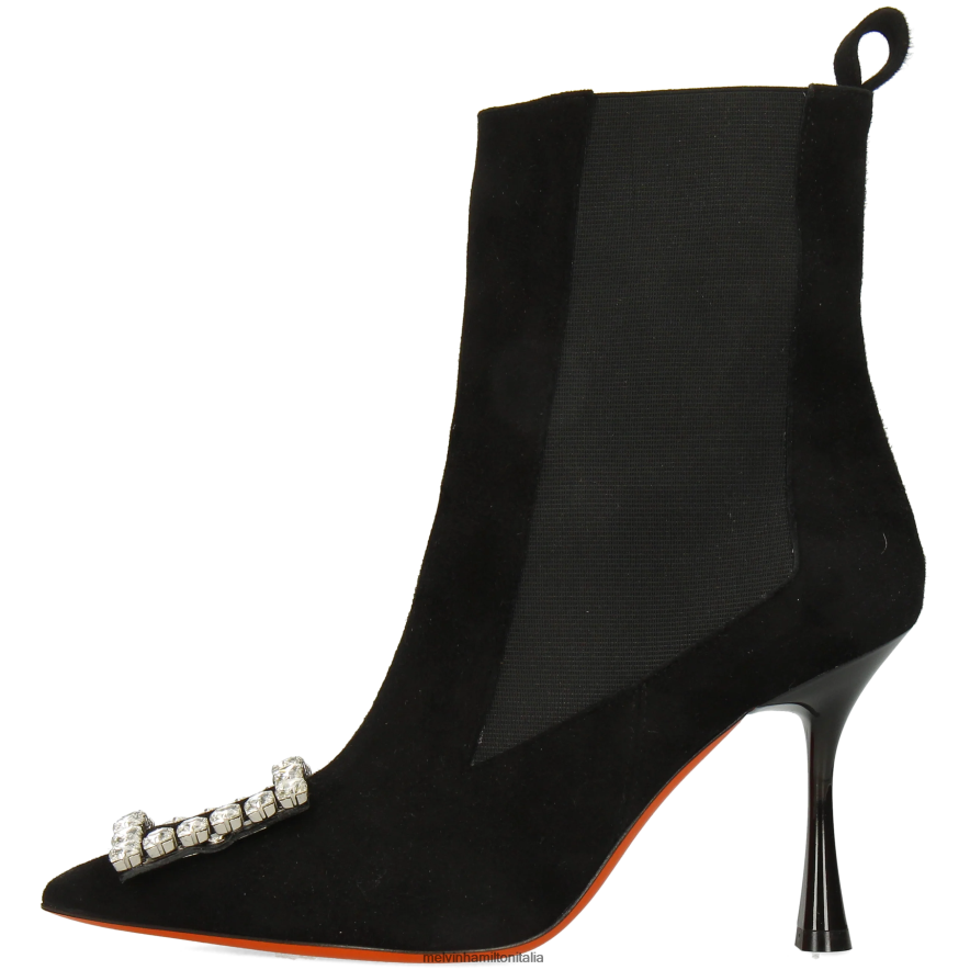 esso Melvin & Hamilton donne alena 5 nero stivaletti L80P2P811