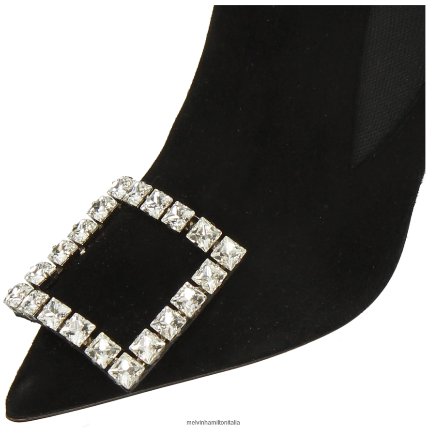 esso Melvin & Hamilton donne alena 5 nero stivaletti L80P2P811