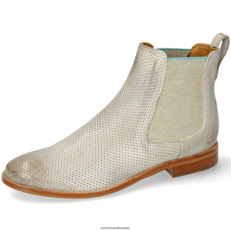 esso Melvin & Hamilton donne amélie 12 grigio stivaletti L80P2P1032