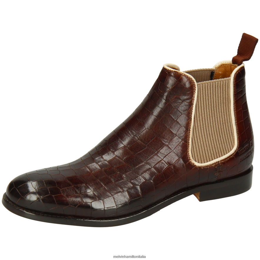 esso Melvin & Hamilton donne amélie 4 marrone stivaletti L80P2P931