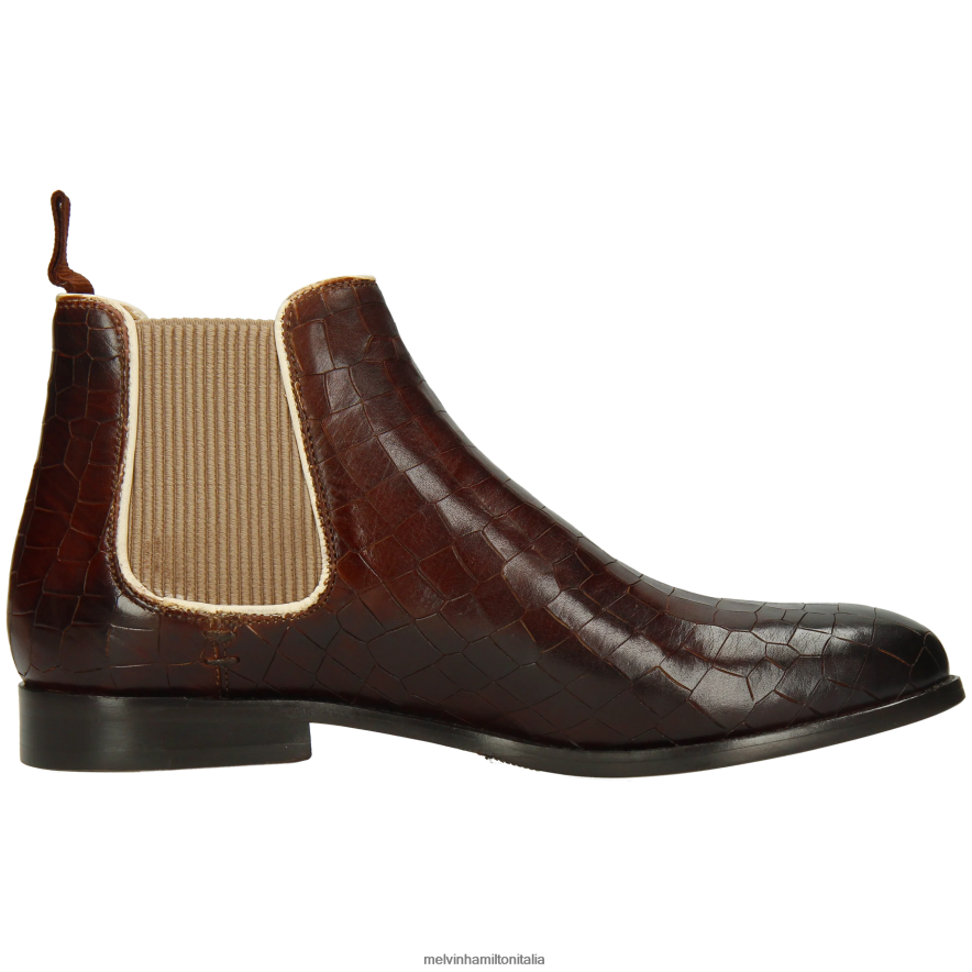 esso Melvin & Hamilton donne amélie 4 marrone stivaletti L80P2P931