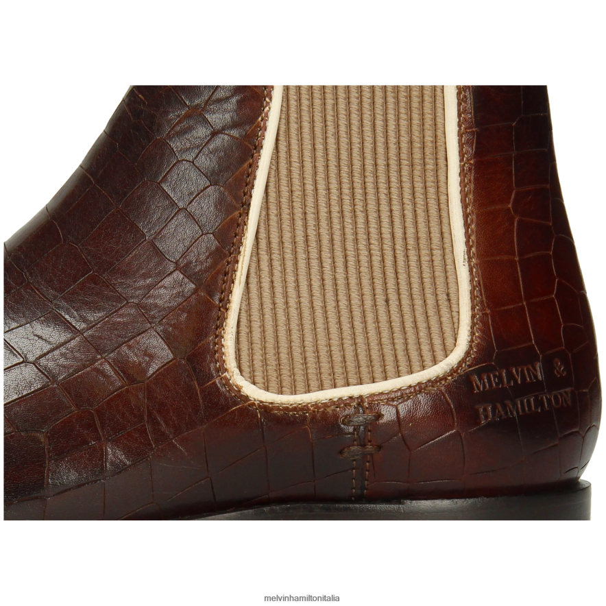 esso Melvin & Hamilton donne amélie 4 marrone stivaletti L80P2P931