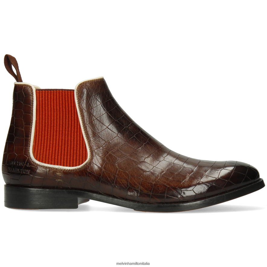 esso Melvin & Hamilton donne amélie 4 marrone stivaletti L80P2P933