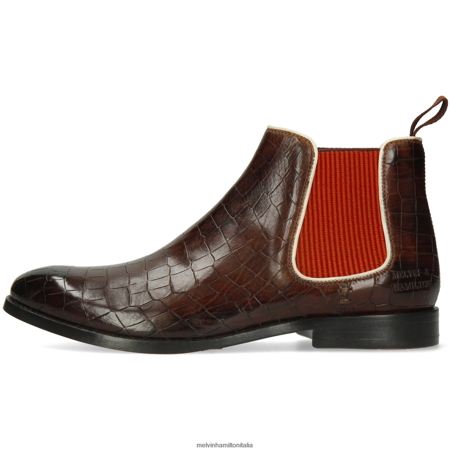 esso Melvin & Hamilton donne amélie 4 marrone stivaletti L80P2P933