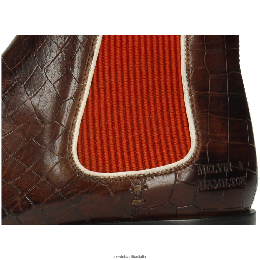 esso Melvin & Hamilton donne amélie 4 marrone stivaletti L80P2P933