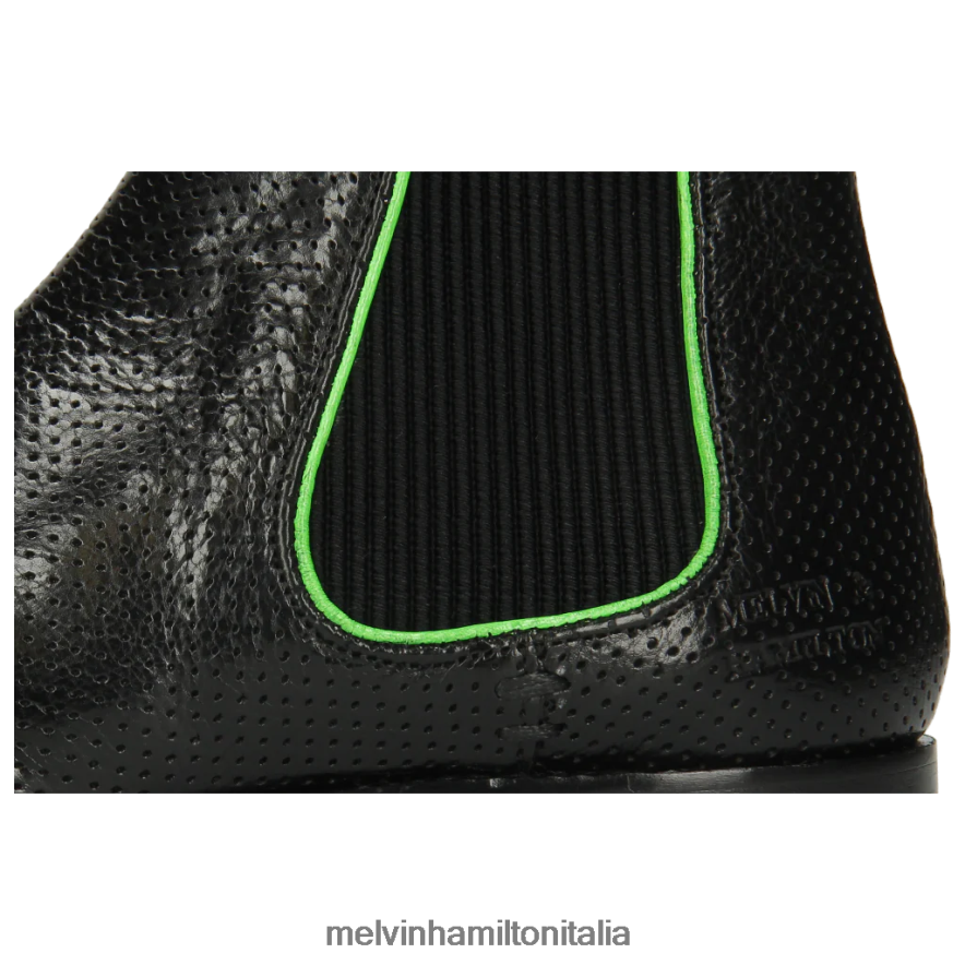 esso Melvin & Hamilton donne amélie 4 nero stivaletti L80P2P1121