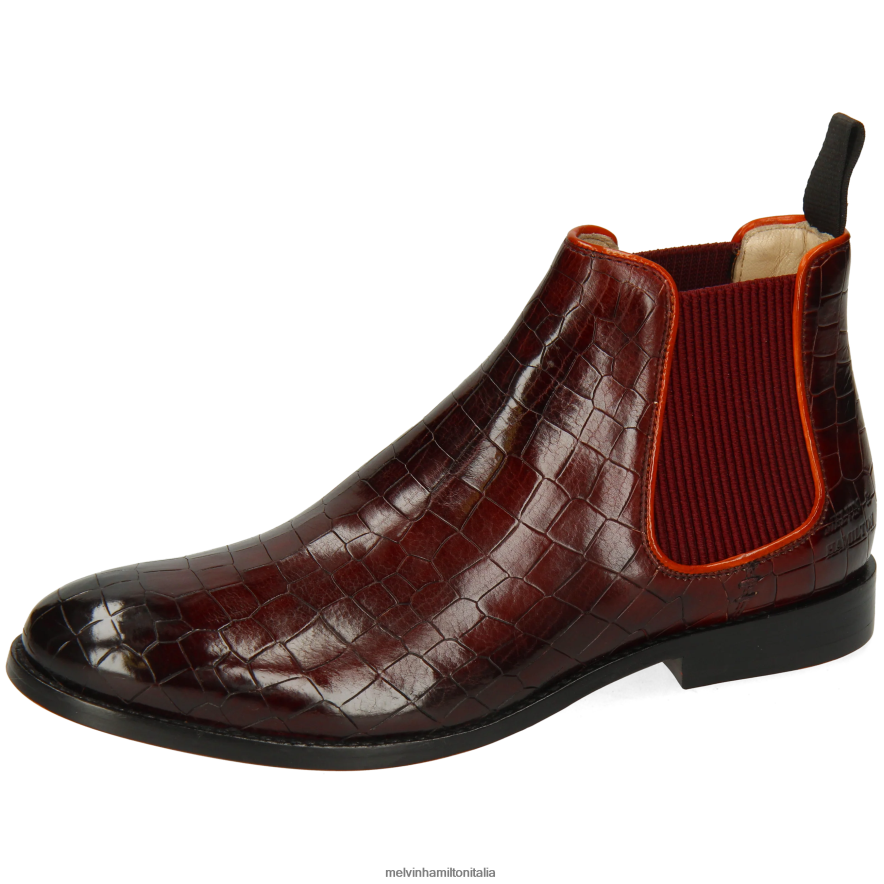 esso Melvin & Hamilton donne amélie 4 viola stivaletti L80P2P967