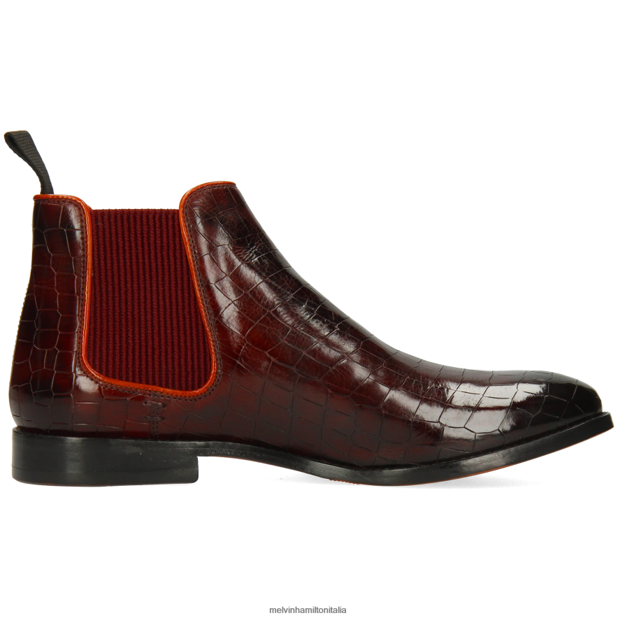 esso Melvin & Hamilton donne amélie 4 viola stivaletti L80P2P967