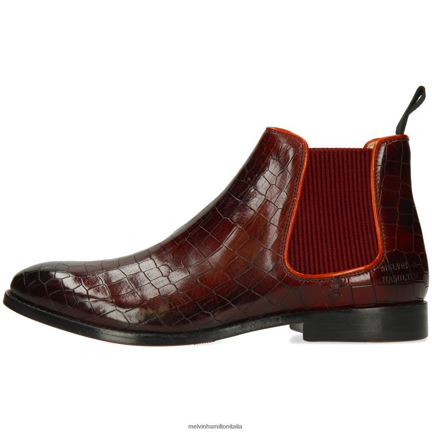 esso Melvin & Hamilton donne amélie 4 viola stivaletti L80P2P967