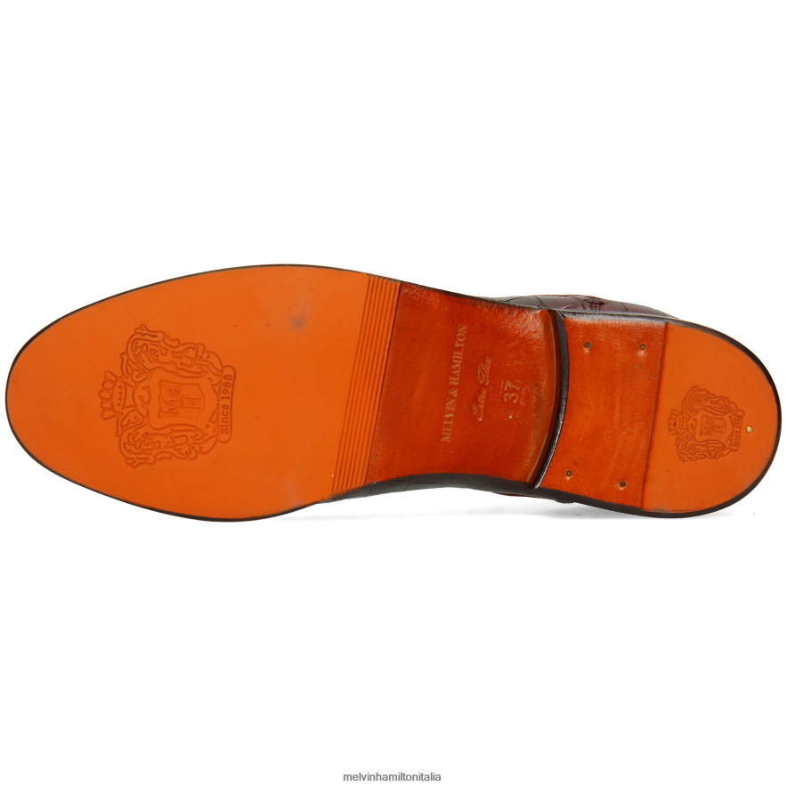 esso Melvin & Hamilton donne amélie 4 viola stivaletti L80P2P967