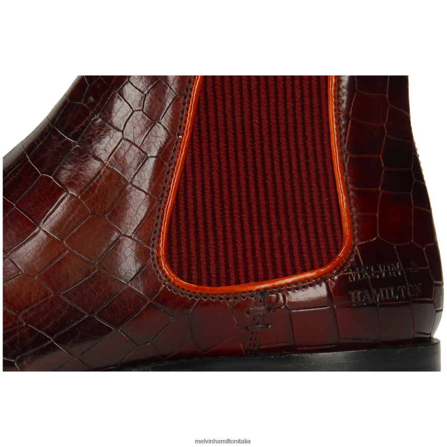 esso Melvin & Hamilton donne amélie 4 viola stivaletti L80P2P967