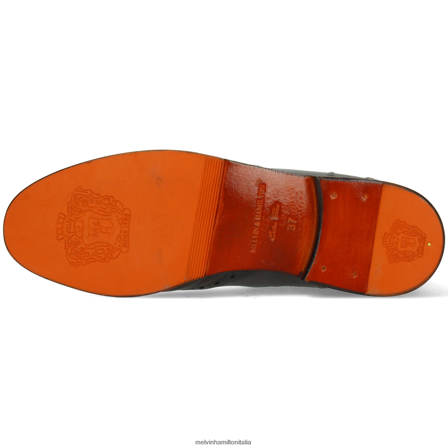 esso Melvin & Hamilton donne amélie 5 grigio stivaletti L80P2P991