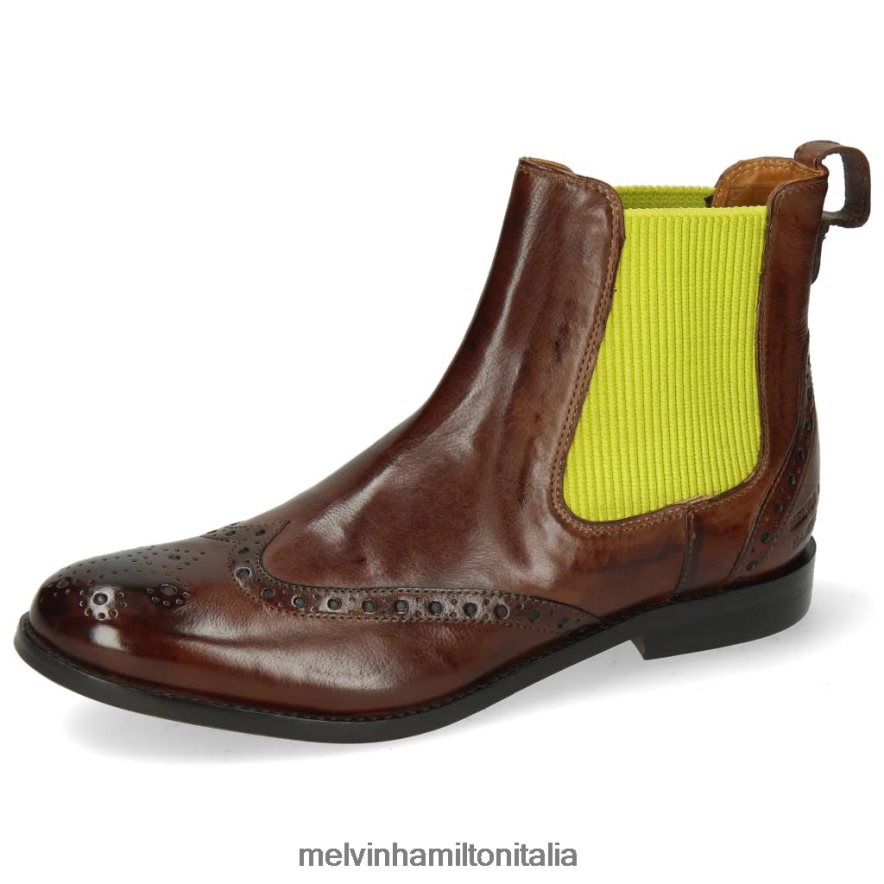 esso Melvin & Hamilton donne amélie 5 marrone stivaletti L80P2P1097