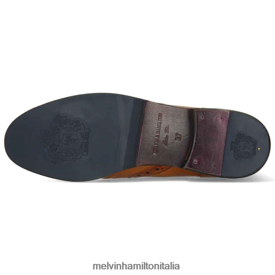 esso Melvin & Hamilton donne amélie 5 marrone stivaletti L80P2P880
