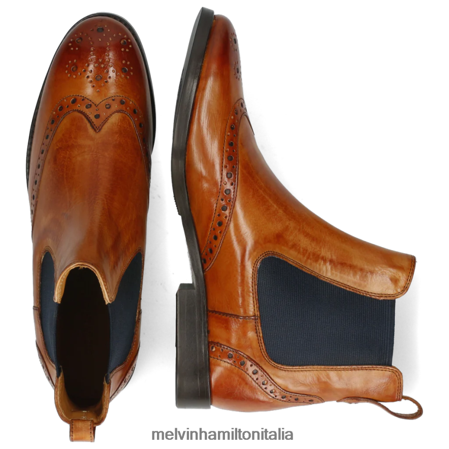 esso Melvin & Hamilton donne amélie 5 marrone stivaletti L80P2P880