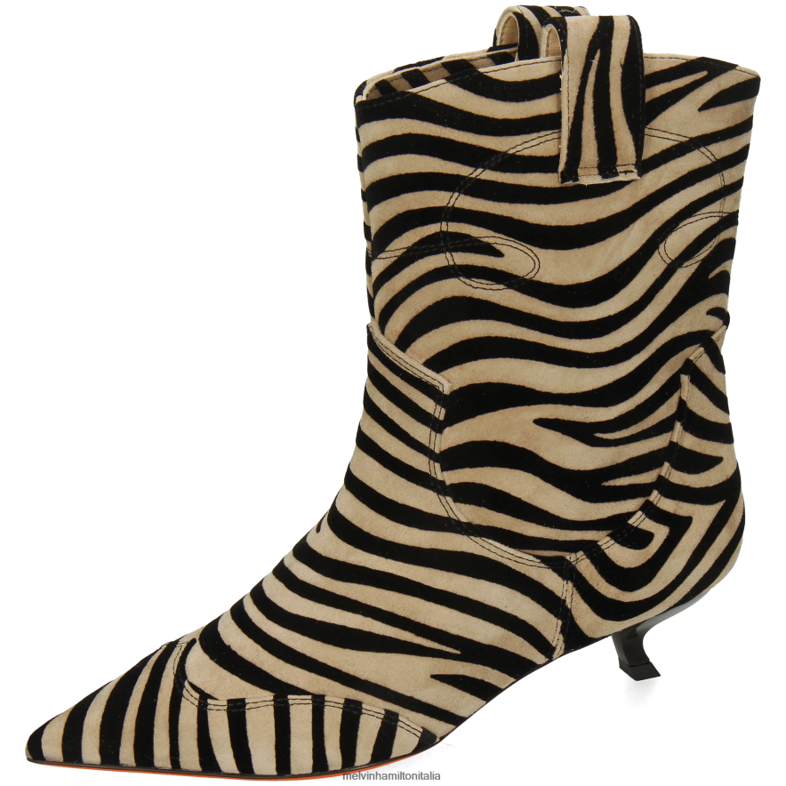 esso Melvin & Hamilton donne aurora 1 beige stivaletti L80P2P837
