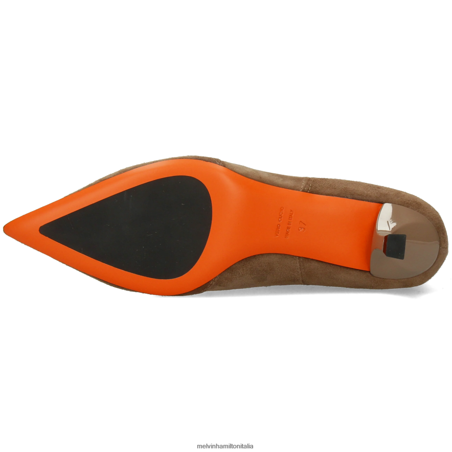 esso Melvin & Hamilton donne aurora 1 marrone stivaletti L80P2P840