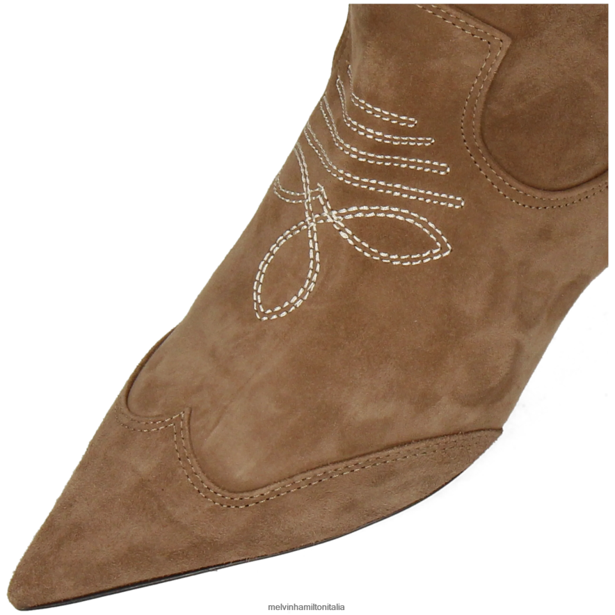esso Melvin & Hamilton donne aurora 1 marrone stivaletti L80P2P840