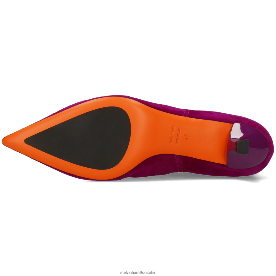 esso Melvin & Hamilton donne aurora 1 viola stivaletti L80P2P841