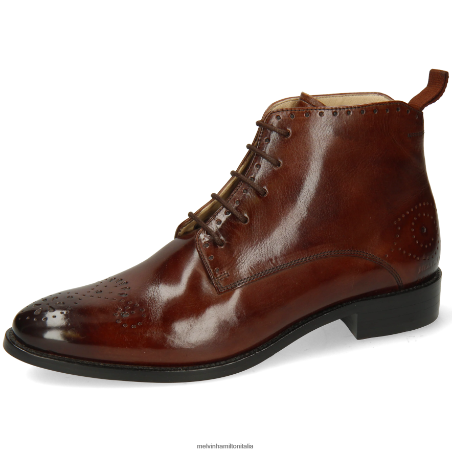 esso Melvin & Hamilton donne betta 4 marrone stivaletti L80P2P883