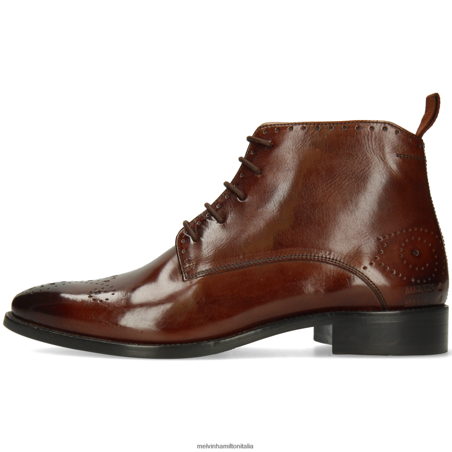 esso Melvin & Hamilton donne betta 4 marrone stivaletti L80P2P883